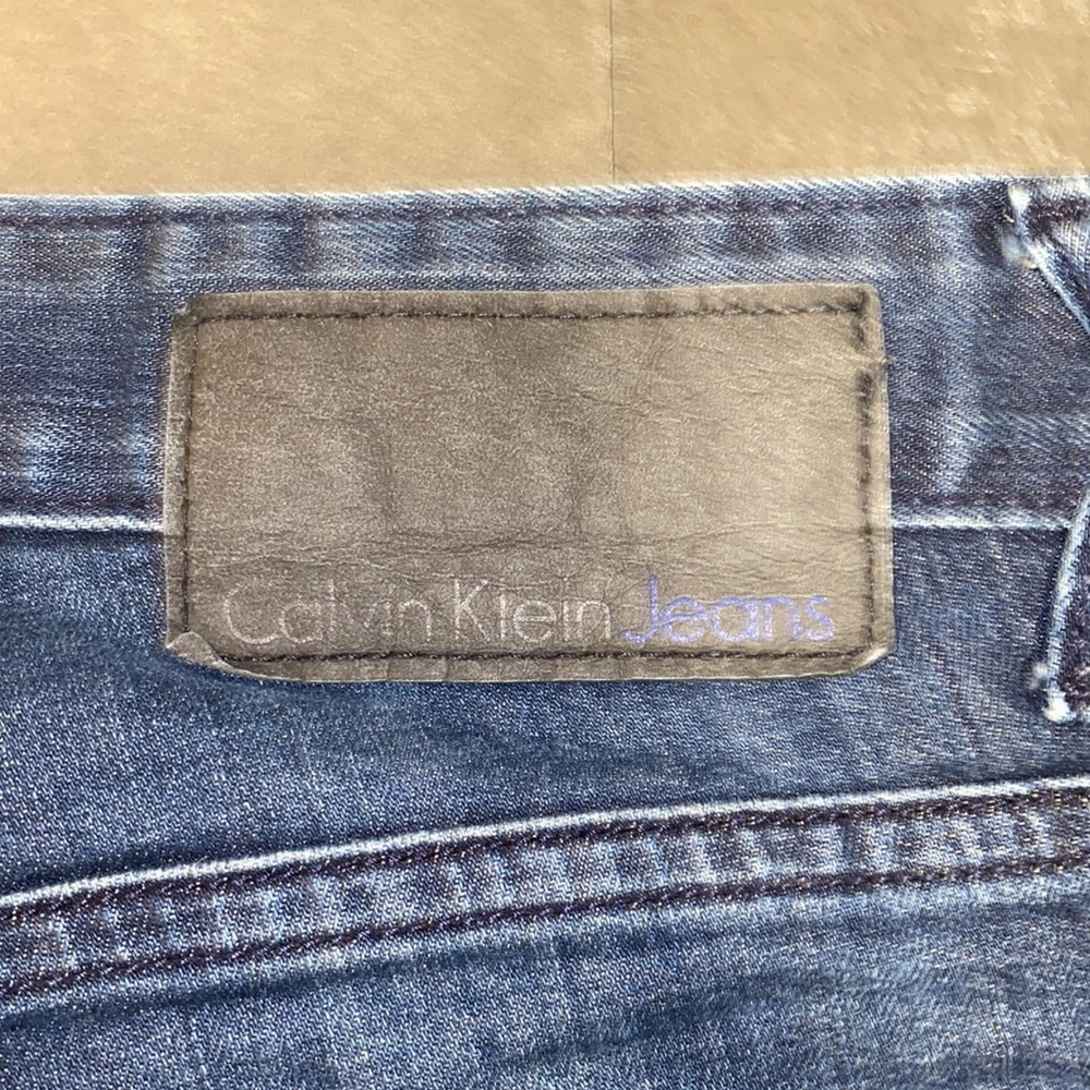 Calvin Klein Jeans Slim W33 Dark Blue Denim - Picture 10 of 13